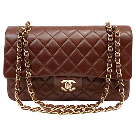 chanel flap bag ostrich handle|chanel lambskin medium flap bag.